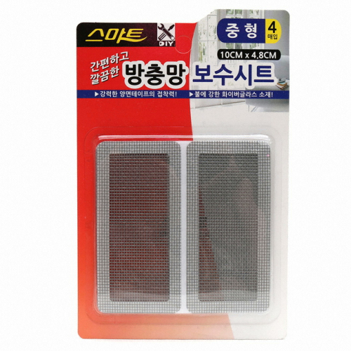 SMK 스마트 방충망 보수시트 중형 4매