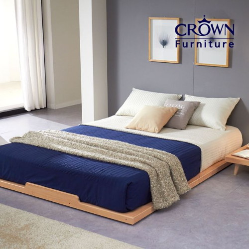 크라운퍼니쳐 로우 저상형 침대 Q