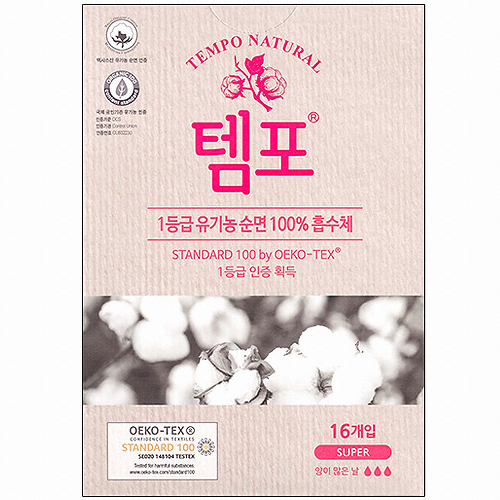 템포 내추럴 슈퍼 16개