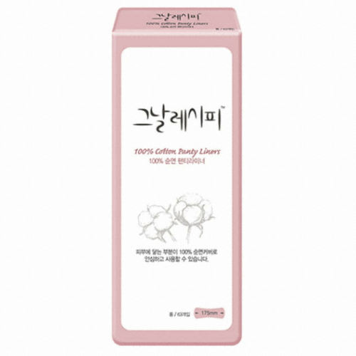 그날레시피 순면 팬티라이너 롱 63개