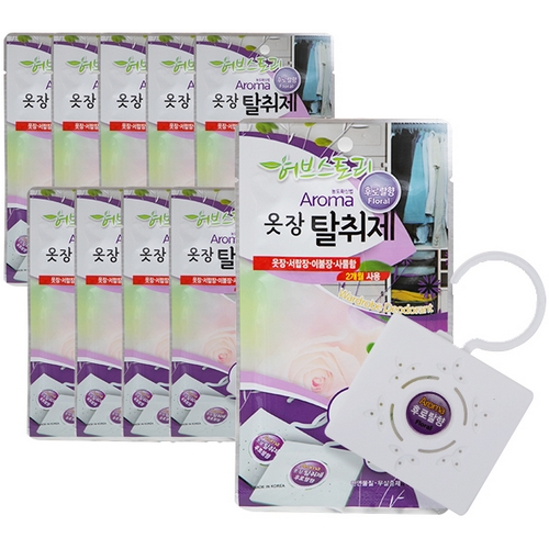 허브스토리 아로마 옷장탈취제 후로랄향 22g