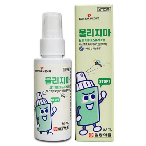 일양약품 물리지마 모기기피제 스프레이 60ml