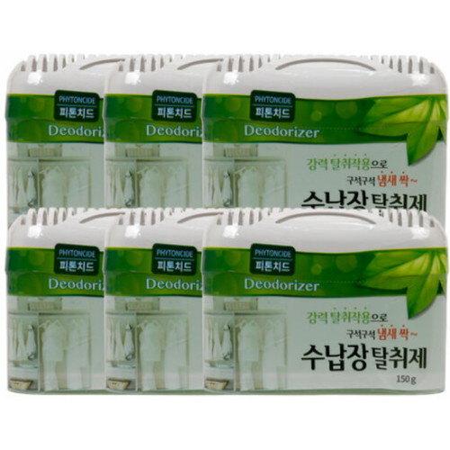 해피룸코리아 수납장 탈취제 피톤치드 150g[6개] - 에누리 가격비교  해피룸코리아 수납장 탈취제 피톤치드 150g[6개] - 에누리 가격비교