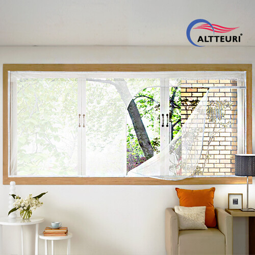 알뜨리 지퍼식 창문용 모기장