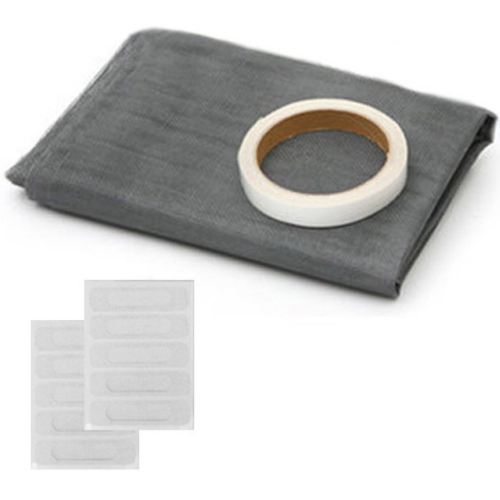 바로 방충망 시트 특대형 + 특수 양면테이프 + 물구멍 방충망 고급형 10p