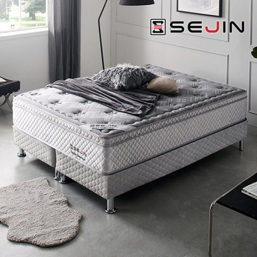 세진침대 레그노 천연라텍스50T 9존 독립스프링 매트리스 Q