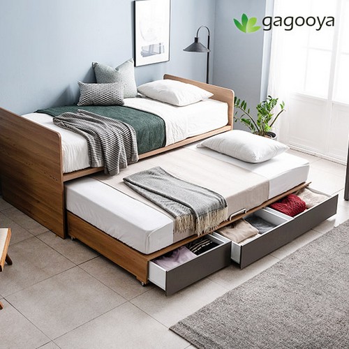 가구야 라온 서랍형 슬라이딩 2단침대