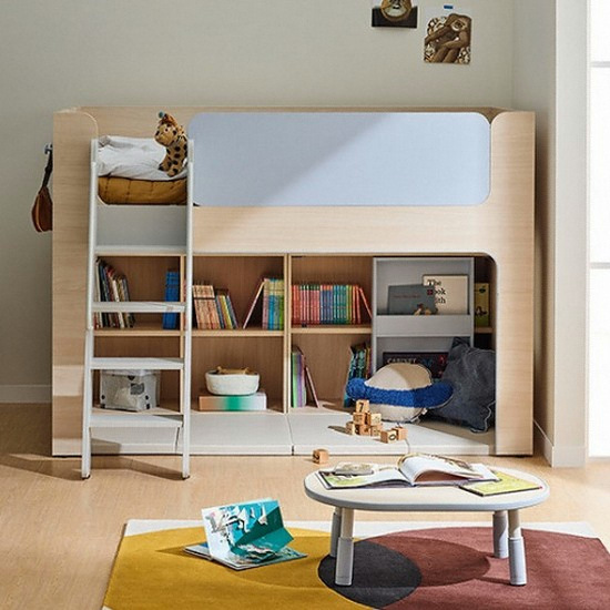 한샘 버니 사다리형 벙커침대 SS