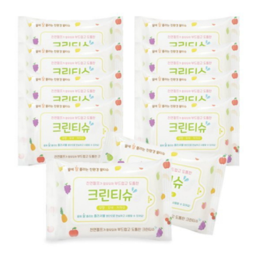 퀸마루 크린티슈 리필형 20매