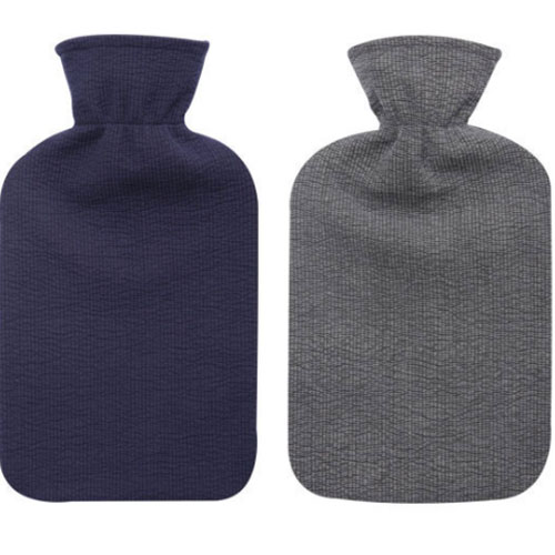 파쉬 양면누빔 면커버 보온물주머니 2L