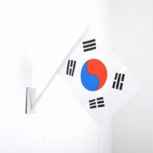 파티쇼  부착형 태극기 19x14cm