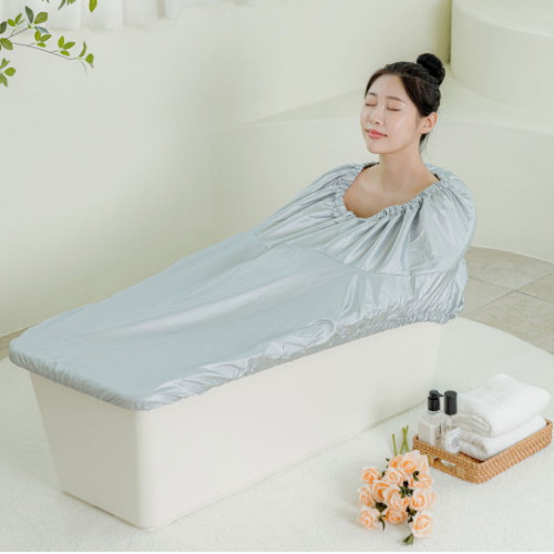 그린센스  이동식 반신욕조 사우나커버