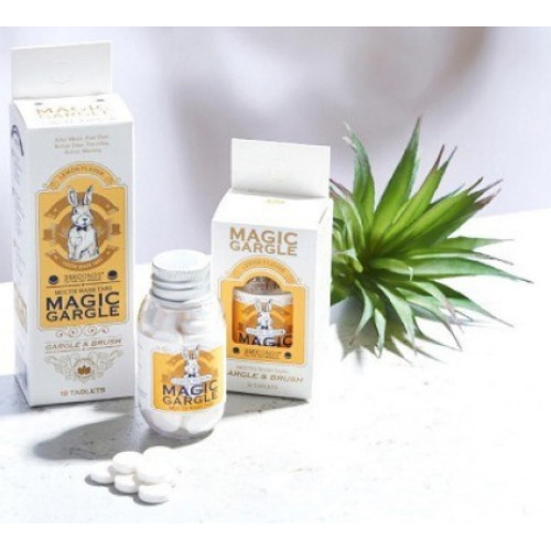 선진바이오  매직가글 고체치약 레몬 18정