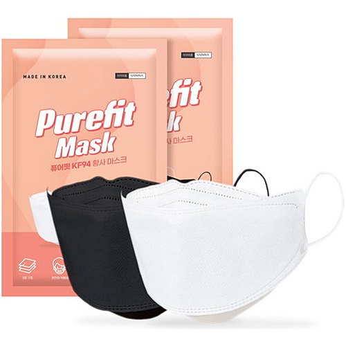 다온 KF94 대형 블랙 25매입