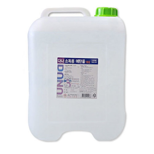 다나제약 소독용 에탄올(83%) 18L