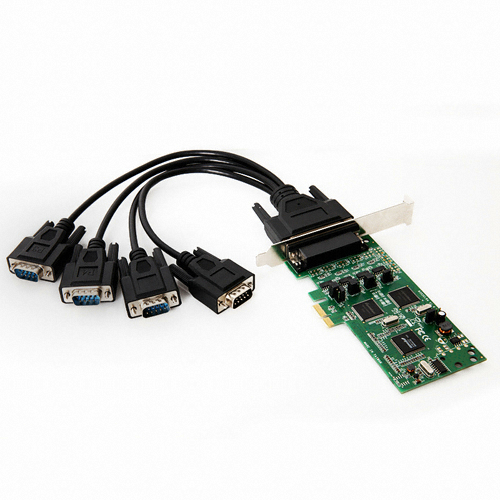 이지넷유비쿼터스 넥스트 4포트 시리얼 RS422/485 PCI Express 카드 (NEXT-42485LP4 EX)