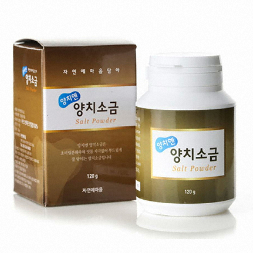 자연에마음  양치소금 120g