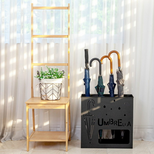 설렘하우스  철제 사각 우산꽂이 대형