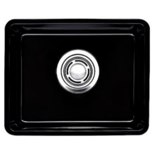 백조씽크  에나멜 사각 싱크볼 블랙 (VGD-540)