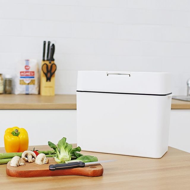 히키스  Limpio 분리수거 밀폐형 휴지통 9.5L