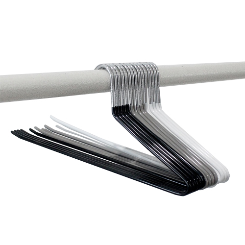 가쯔  PVC 논슬립 철제 바지걸이