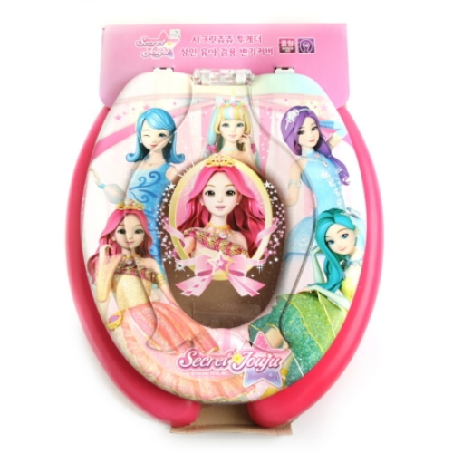 피앤디  시크릿쥬쥬 투게더 성인유아겸용 변기커버