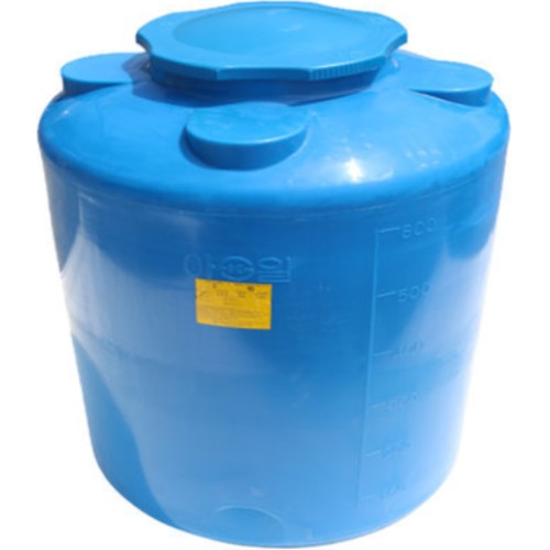 한솔  청색 원형 물탱크