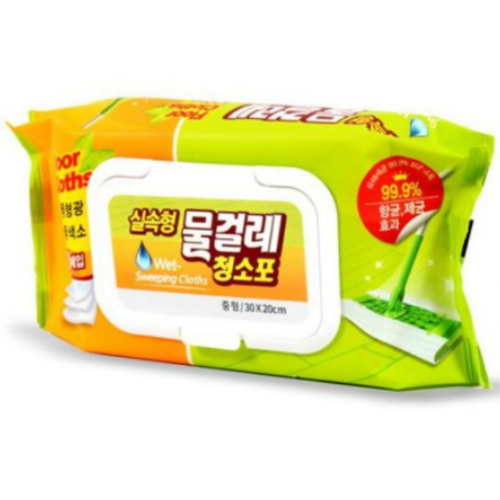 장원  실속형 물걸레청소포 중형 30매