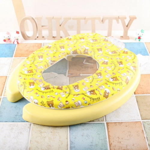 샤바스  리락쿠마 유아겸용 변기커버 중형 U형