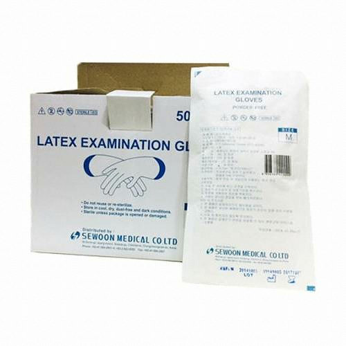세운메디칼 멸균 라텍스글러브 파우더프리 S 50조