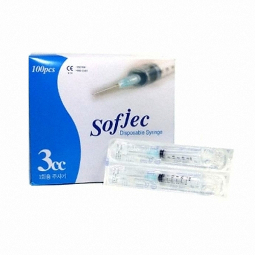 화진 일회용 주사기 3ml