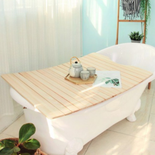 바로와 코시나 히노끼 욕조 덮개 700x310