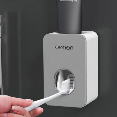 트리  더배스 치약 디스펜서 그레이