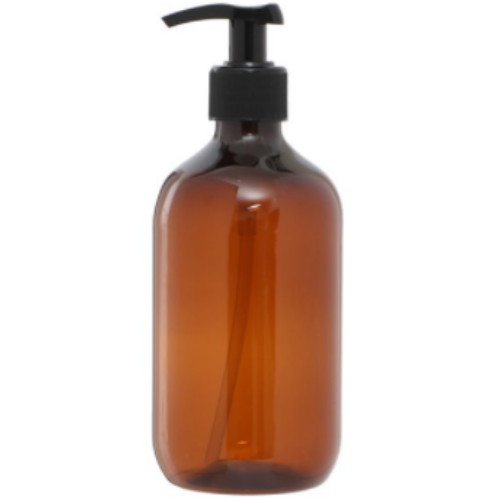 트리  샴푸용기 브라운 500ml