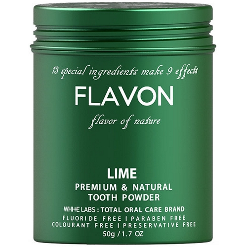 비에스앤코  플라본 가루치약 라임 50g