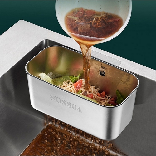 구디푸디  싱크대 모서리 스테인레스 거름망