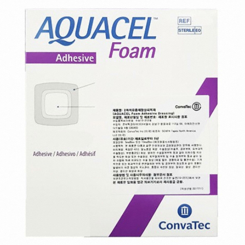 콘바텍 아쿠아셀폼 ADH 접착성 8x8cm 10개