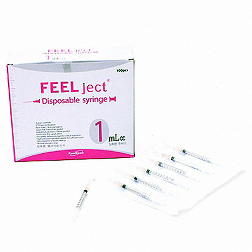 필텍 일회용 주사기 1ml 26G 13mm