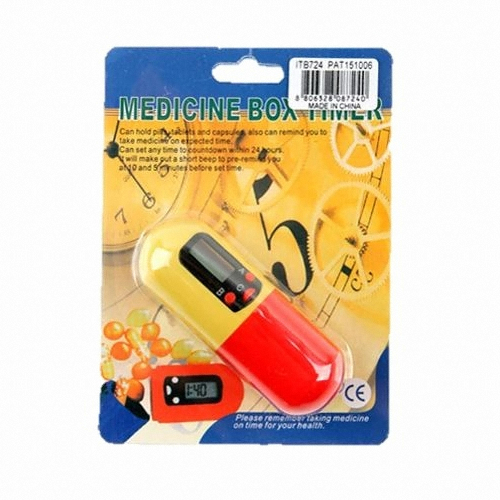 Coms ITB724 캡슐형 타이머 약통