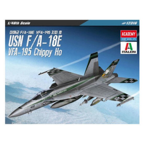 아카데미과학  1/48 미해군F/A-18E VFA-195 치피호