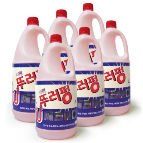 스카이코리아 국민 뚜러펑 배수구 세정제 2L