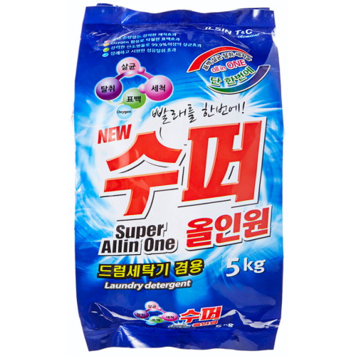 일신티엔씨 수퍼 올인 원 세탁세제 5kg