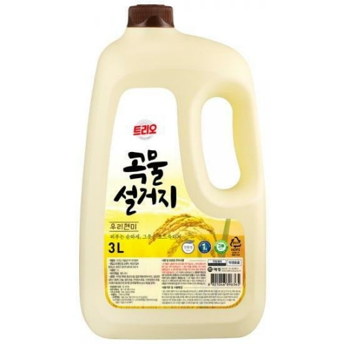 트리오 곡물설거지 우리현미 3L