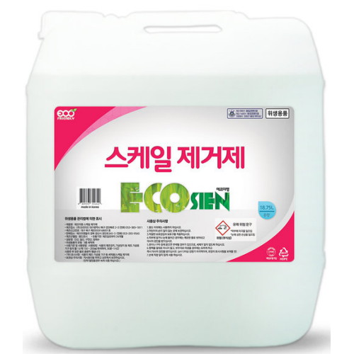 에코프렌들리 에코지엥 스케일 제거제 18.75L