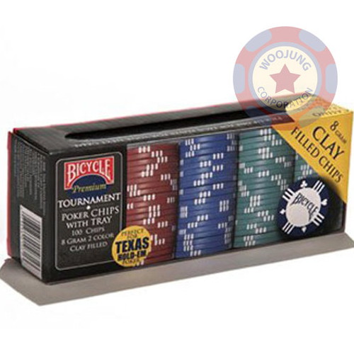 바이시클  프리미엄 포커칩 세트