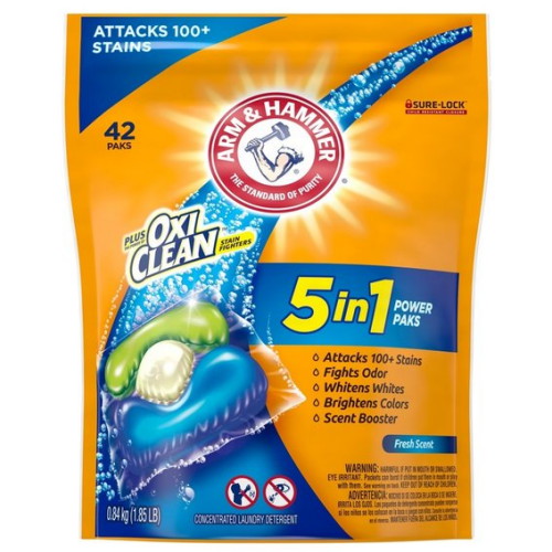 암앤해머 5in1 옥시크린 프레쉬 캡슐세제 42개입 해외구매