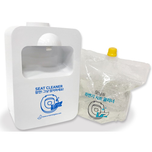 모닝듀  좌변기 시트 클리너 리필 800ml + (디스펜서)