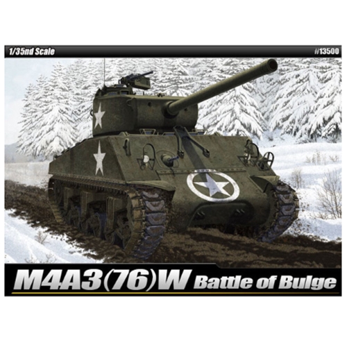 아카데미과학  1/35 M4A3 (76)W 벌지 전투