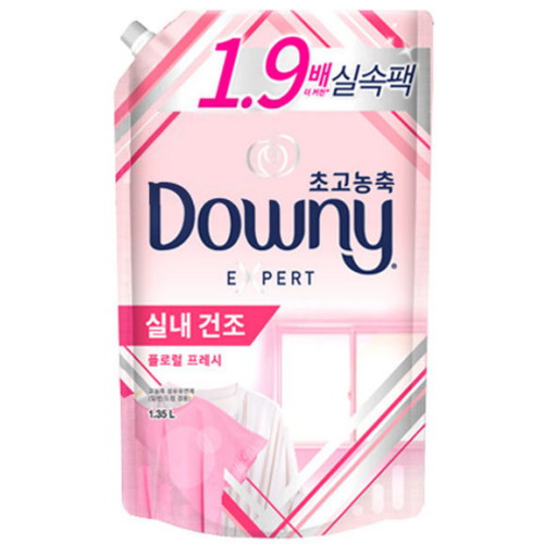 다우니 실내건조 플로럴프레시 리필 1.35L