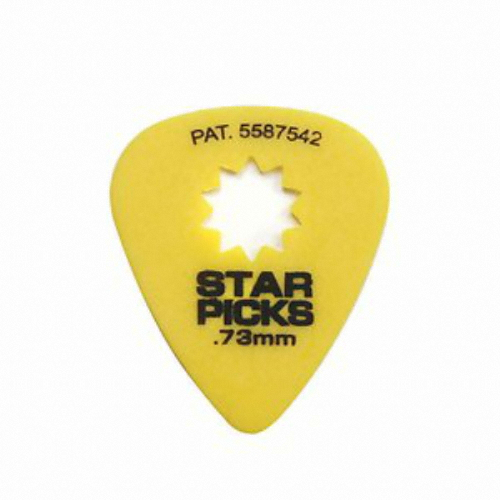 ClearTone StarPick 0.73mm Yellow[5개]